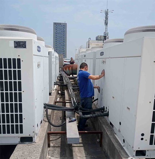 南明中央空调制热和不制冷系统维修方法